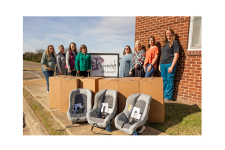 Columbia County Farm Bureau Women’s Committee Donates 10 Car Seats to Hannah Pregnancy Resource Center
