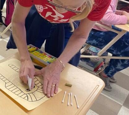 Beryl Henry students create art based on ancient Egyptian mask