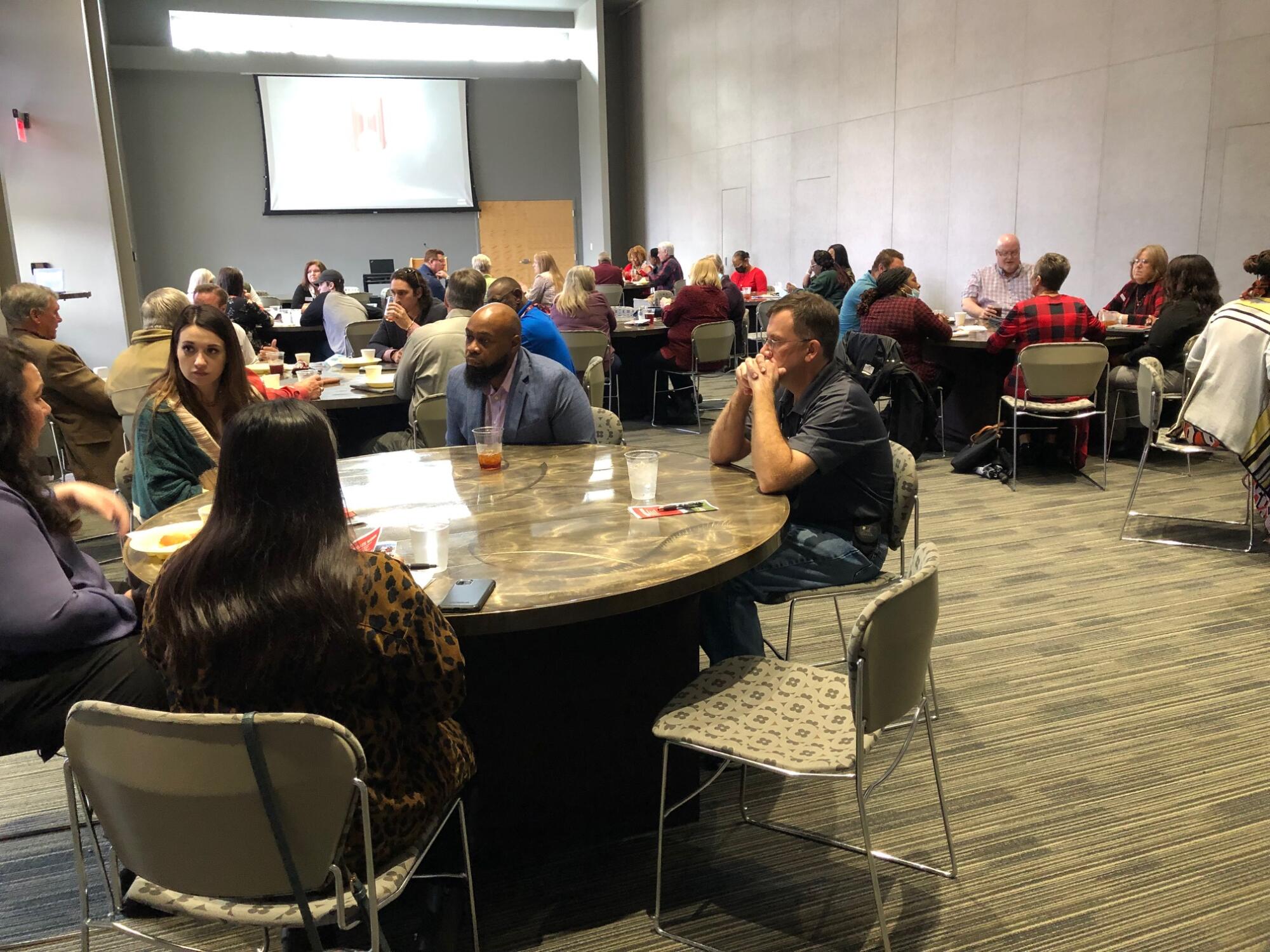 'Bobcats Work' Kick-Off Draws Crowd