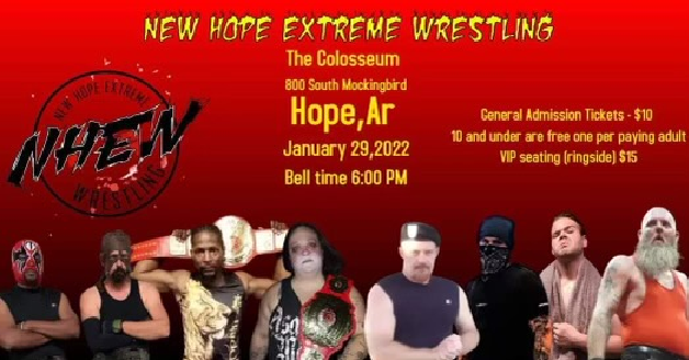 NHEW Schedules Exhibition for January 29 at Hope Fair Park Coliseum