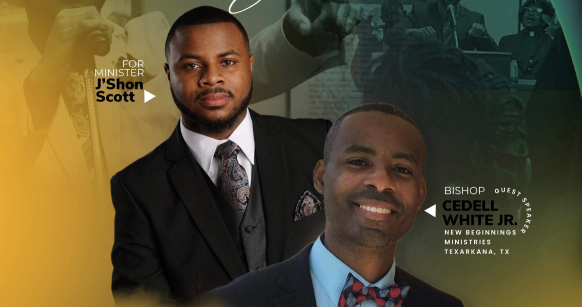 Ordination Service for Minister J'Shon Scott in Washington on October 15th